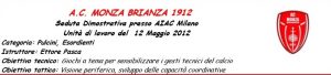 allenamento Pulcini Esordienti